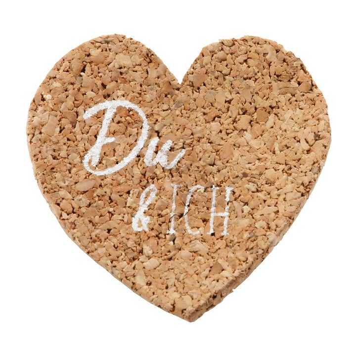 brown Magnetic heart, 4-way assorted, h.5.5 cm for wholesale on Faire5