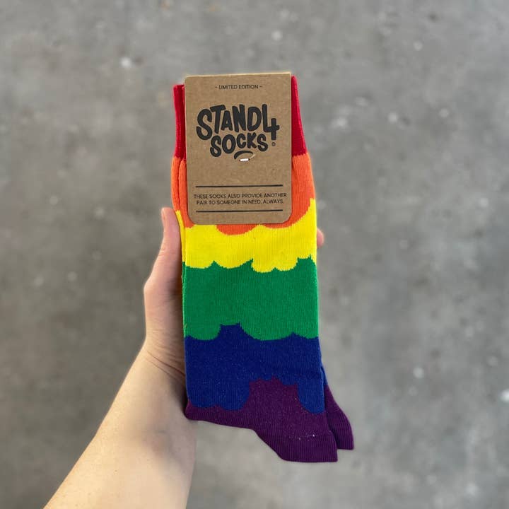 Stand4 Socks US - Wholesale Socks - Unisex - LGBTQ+ Heart Sock2