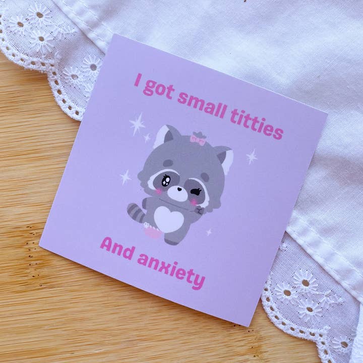 Basura Gang - Vendita all'ingrosso Adesivo - Adesivo per l'ansia dai seni piccoli0