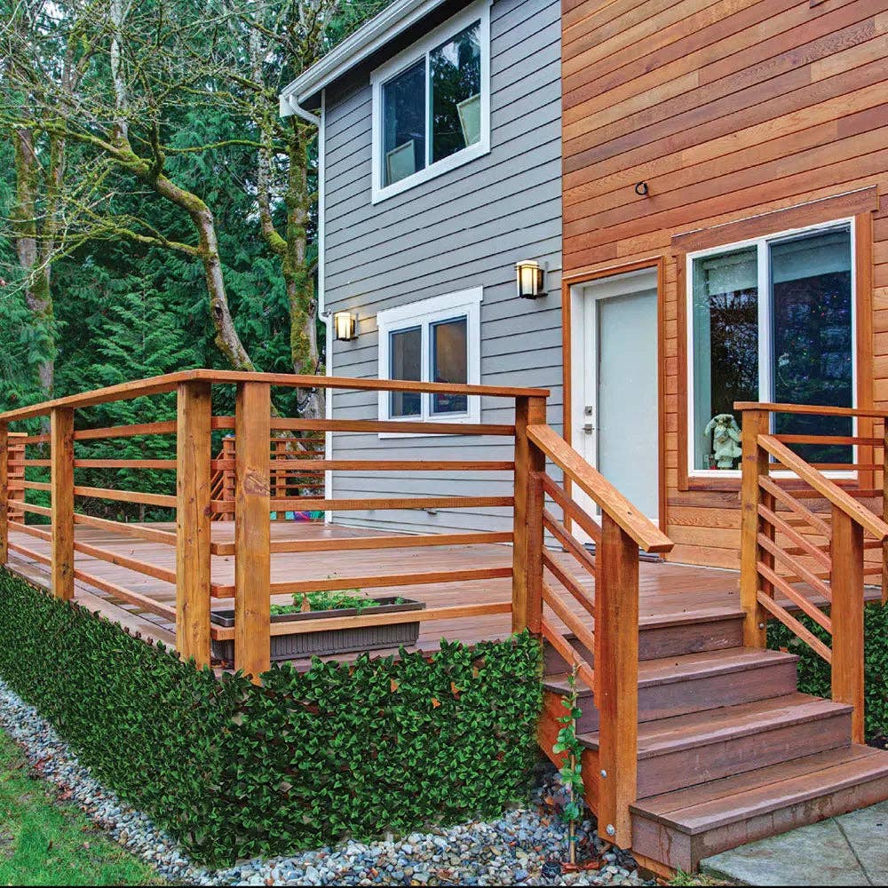 Designer Plants - Wholesale Trellis - Expandable Faux Jasmine Trellis Privacy Fence (Variable Size) UV Resistant 72" x 36"6