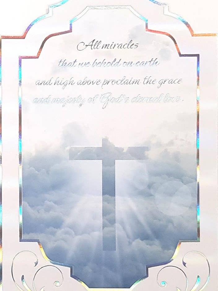 Rosedale Gold Easter Greeting Cards - Religious (3pk) 39564 for wholesale by A-Line Greetings