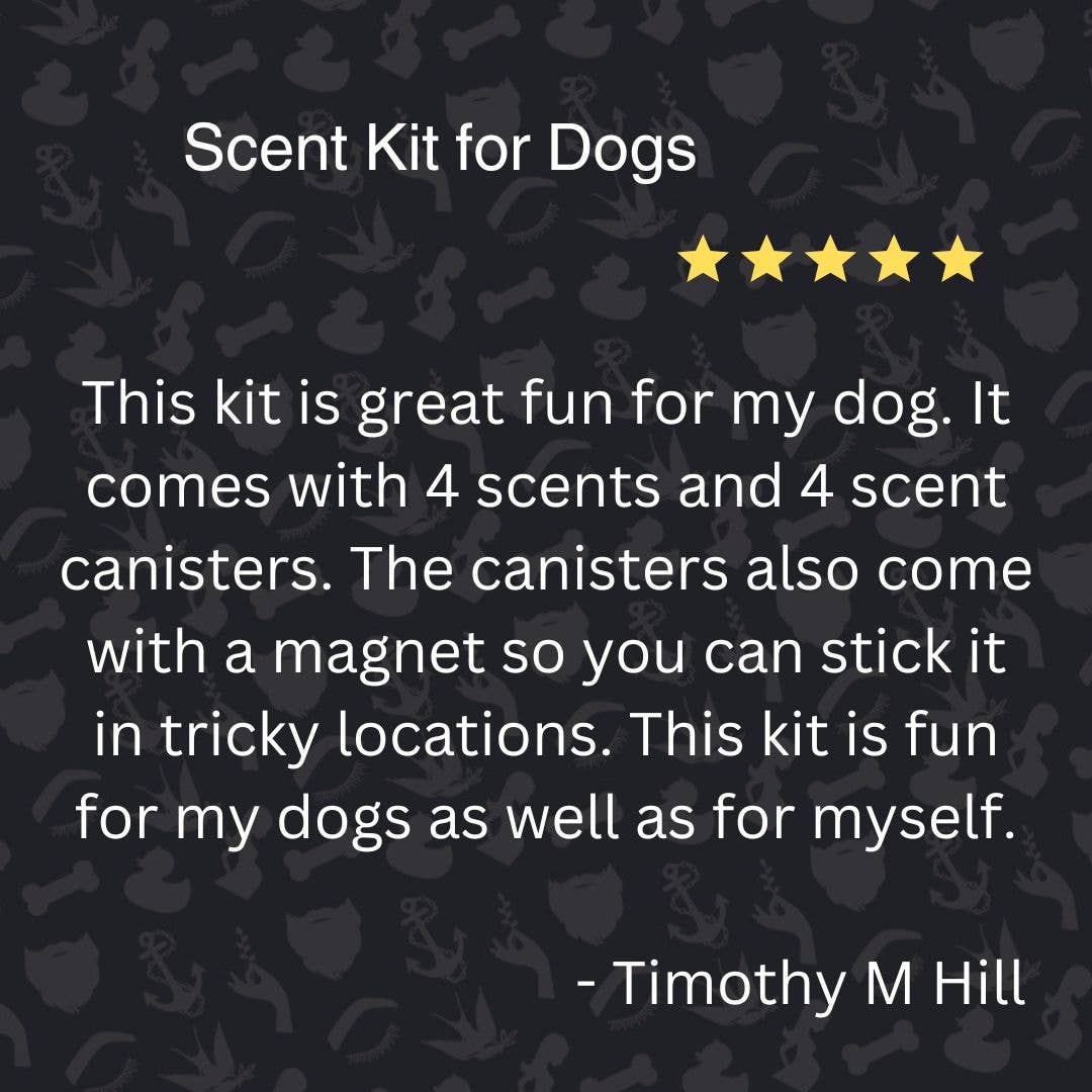 Ink Oil LLC – Großhandel Haustierpflegeprodukt – Hund – Pup Oils Duft-Trainingsset für Anfänger | Geruchstraining für Hunde7