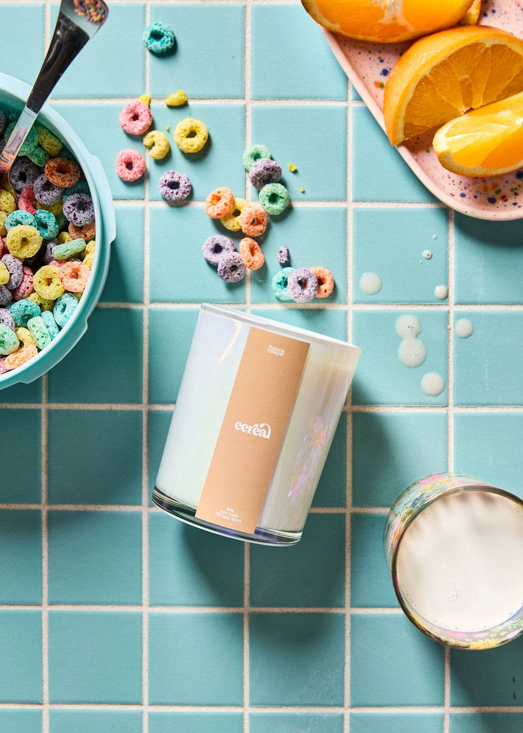 Francis and Meyer Candle Co. - Wholesale Jar/Filled Candle - The Cereal Candle