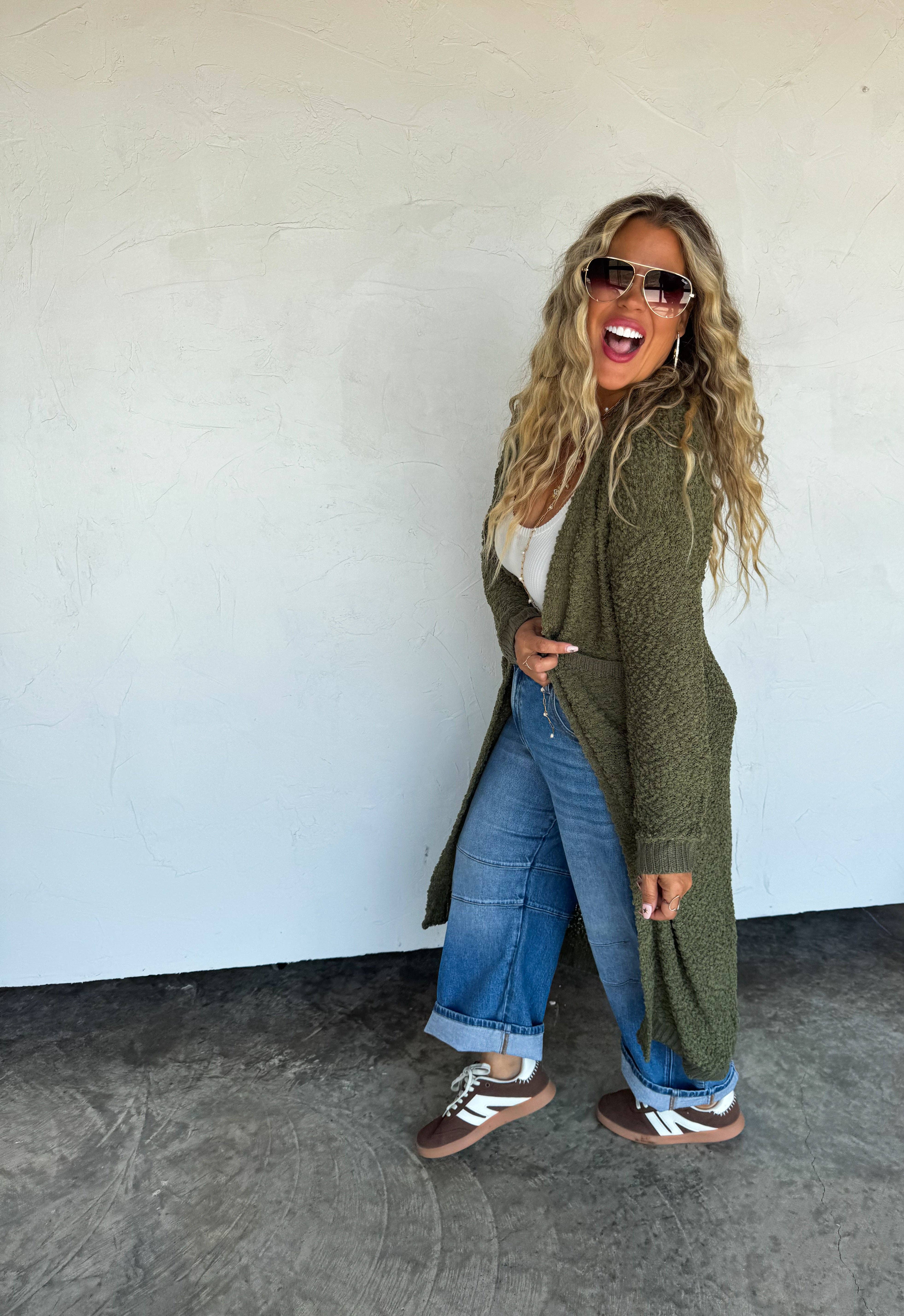 BLAKELEY - Wholesale Cardigan - Women's - POPPY KNIT POPCORN CARDIGAN14