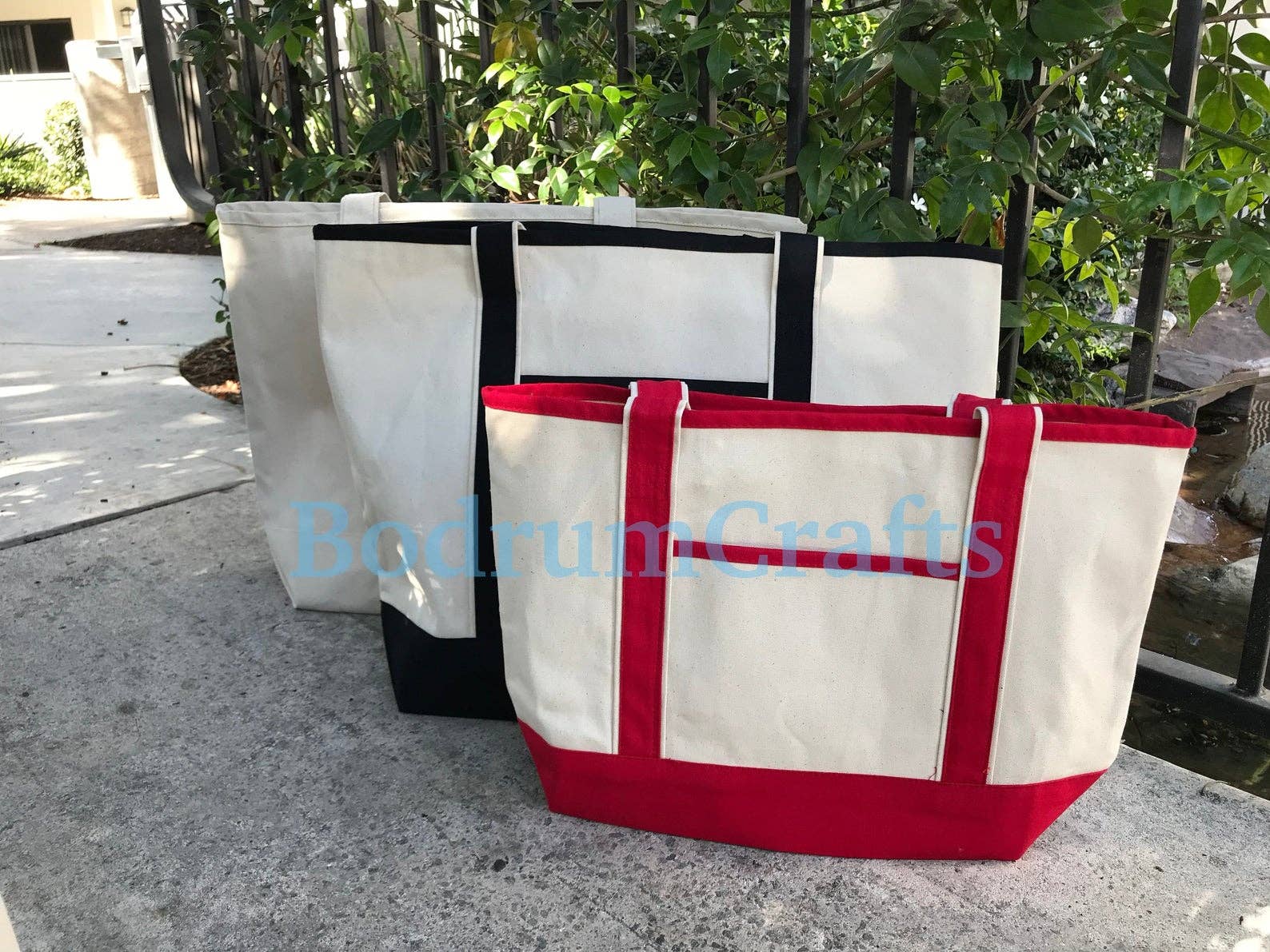 BodrumCrafts - Wholesale Tote Bag - Women's - Everyday Essential Canvas Tote Bag with Logo7