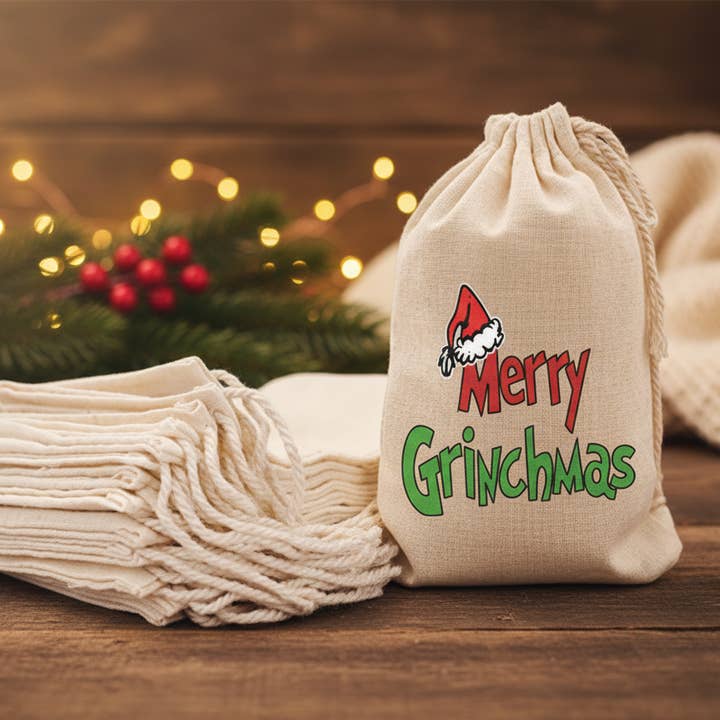 Christmas Goodie Bag - Party favors - stocking stuffers for wholesale by Threelilducks