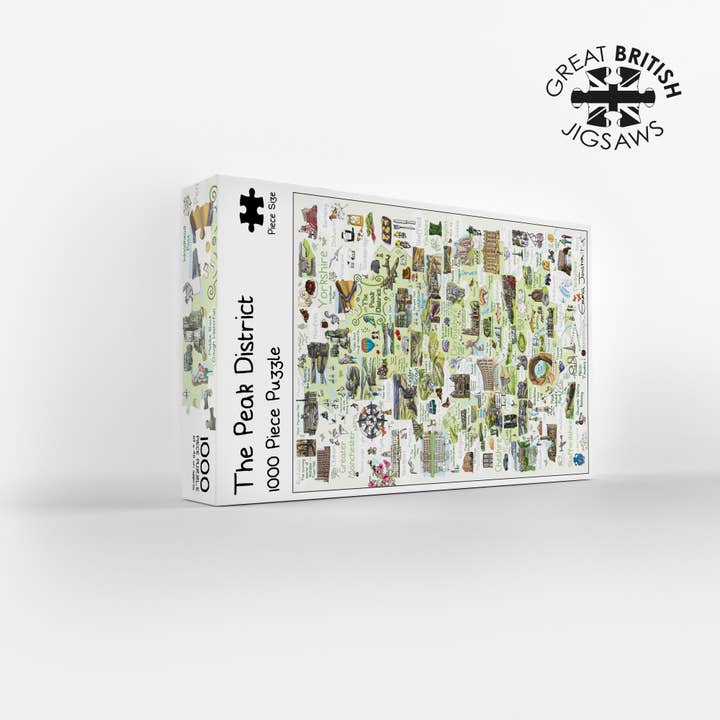 GB Jigsaws Ltd - Wholesale Puzzle - Adult - The Peak District - Emma Joustra Jigsaw Puzzle