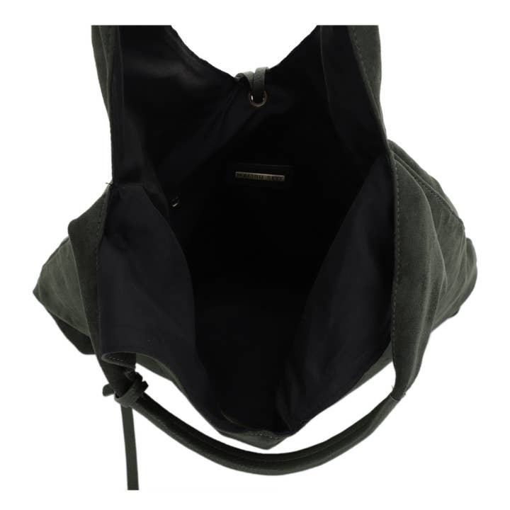 MiMi Wholesale - Wholesale Tote Bag - Women's - SF84303 Misty Faux Suede Hobo Tote Bag6