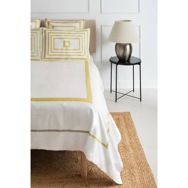 Funda nórdica Essential amarilla para venta al por mayor de The Lino