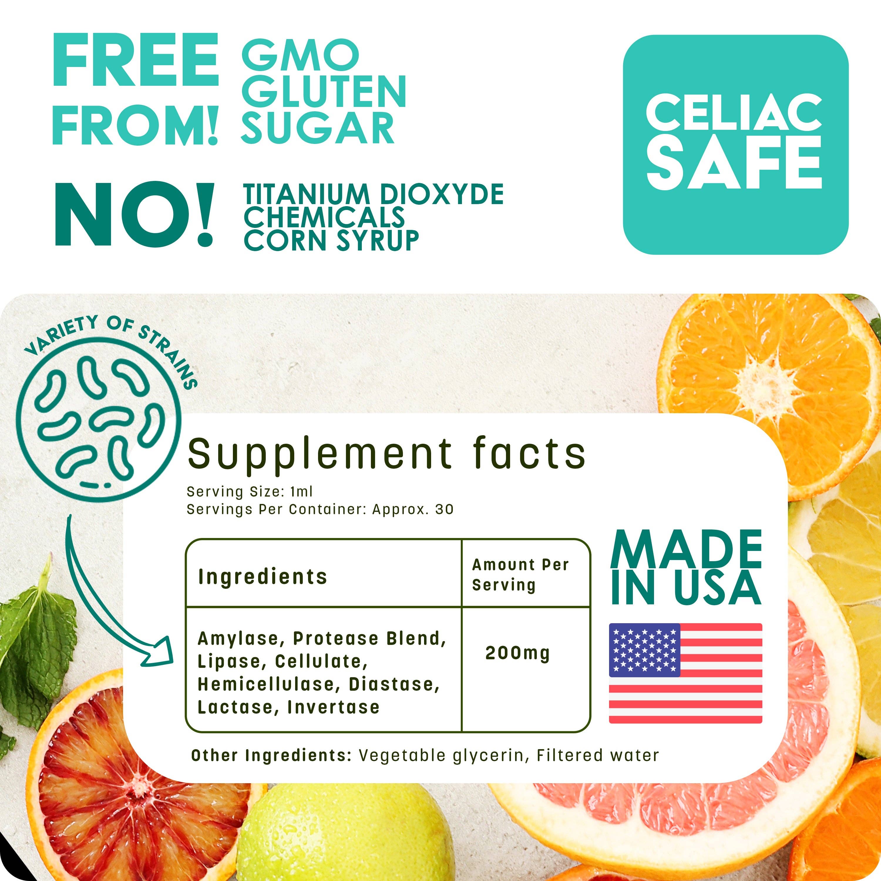 GreenPeach – wholesale Oral supplement/vitamin – Digestive Enzyme Blend 4