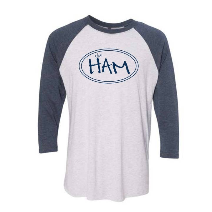 Taglia X-Large La Maglietta da Baseball con Logo Ham Next Level Alabama per la vendita all'ingrosso da parte di by BellaBlue