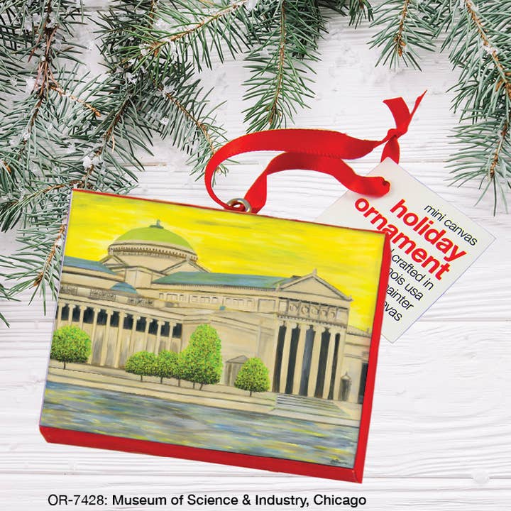 Musée des Sciences et de l'Industrie, Chicago, Ornement (OR-7428A) pour la vente par Printed Canvas