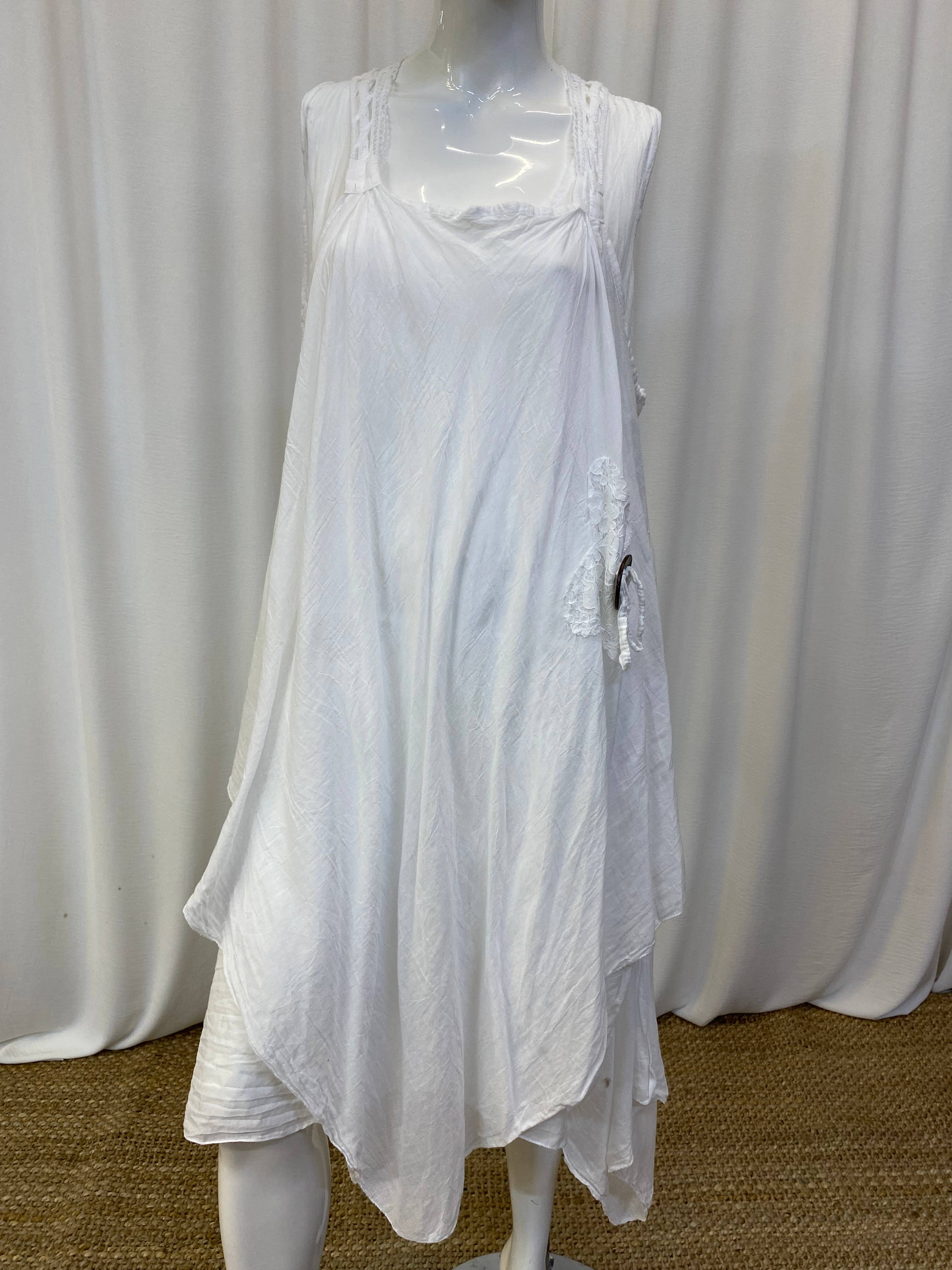 ORNELLA PARIS - Wholesale Dress - Women's - Two piece lace back dress set BLL-R10755