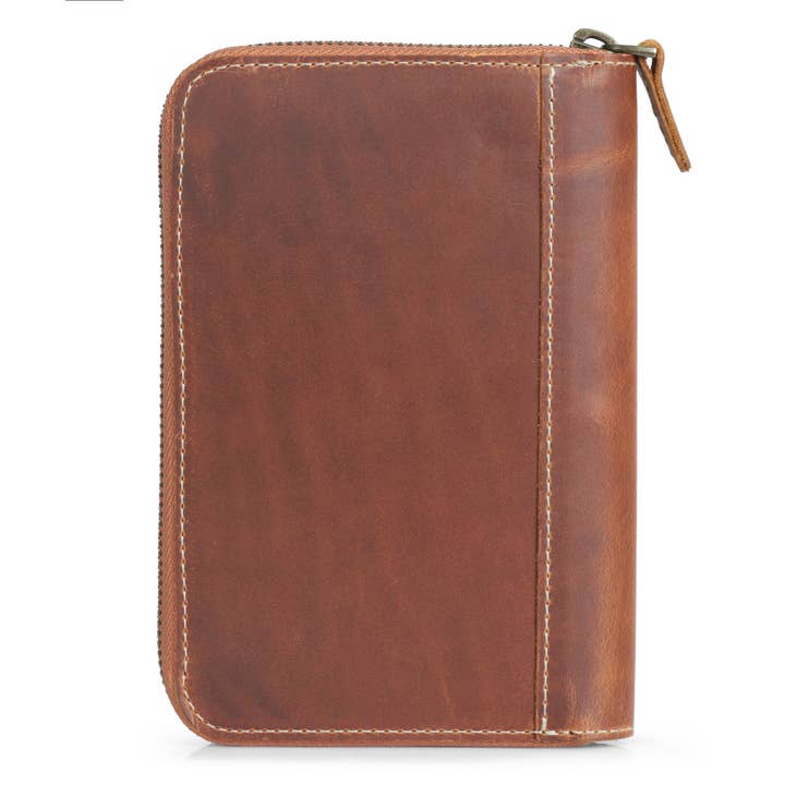 Londo - Wholesale Pencil Case/Pouch - Londo Genuine Leather Padfolio with Pencil Holder - 5 Slot33