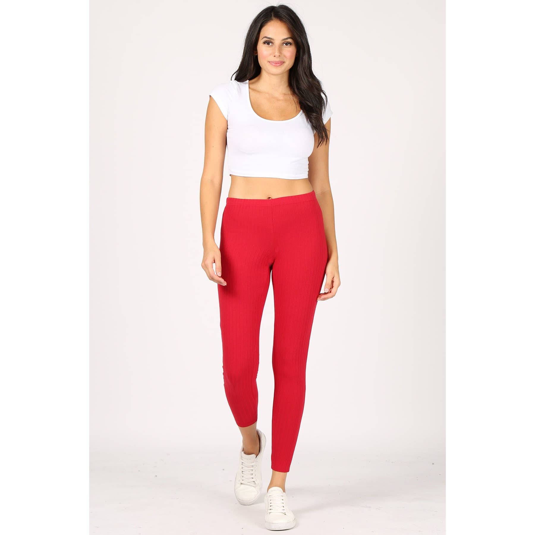 UP CLOTHING - Wholesale Athletic/Lounge Leggings - Women's - High-Waisted Ribbed Leggings3