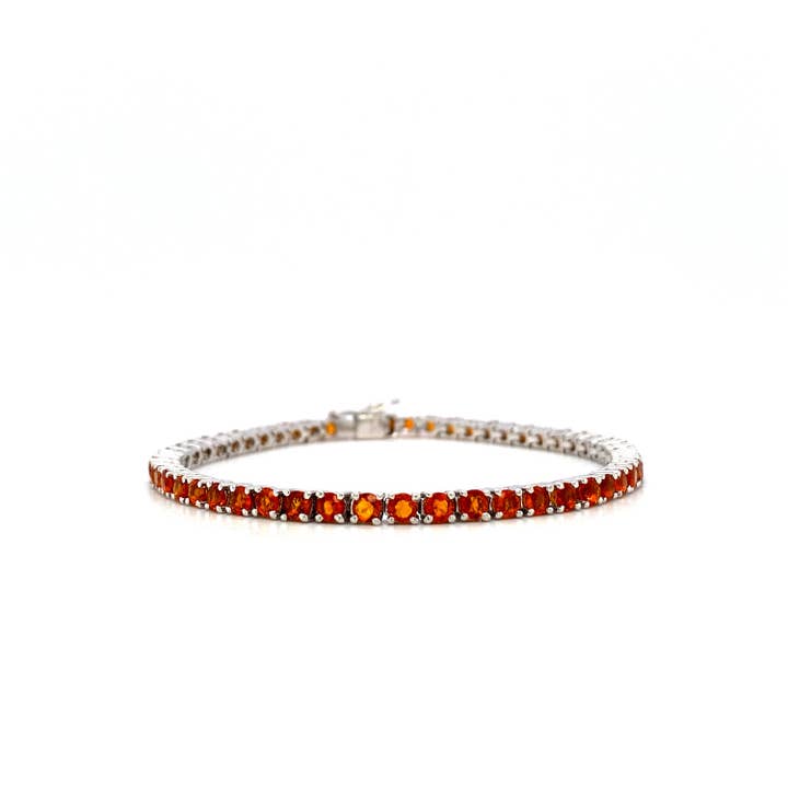 Citrine Bracelet in .925 Sterling Silver - KSD 40237 for wholesale by Kotawala Jewels