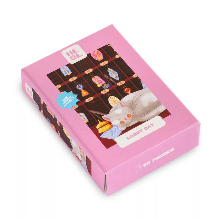 Mini puzzle Lobby Cat – Heol – 99 pieces for wholesale by Trevell