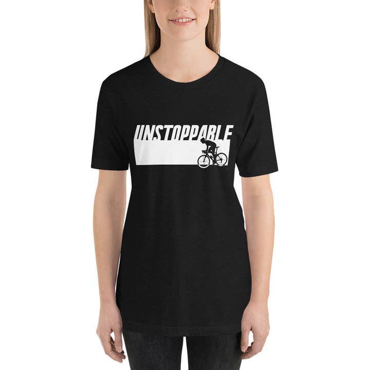 Unstopable Biker Unisex T-shirt för wholesale av Souverista
