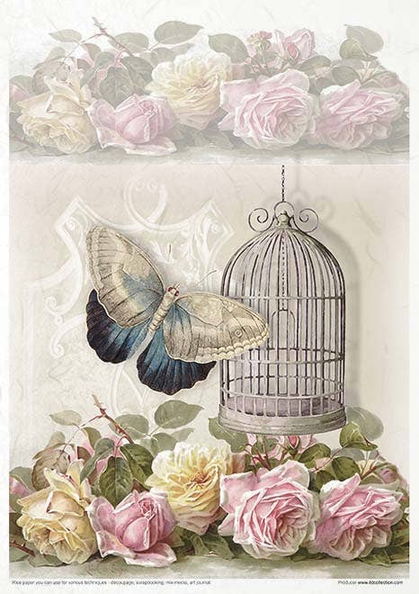 ITD Collection - Wholesale Craft Supplies - RP021 - Rice Paper Creative Set - 11pcs x A4 / 8.27x11.7 in4