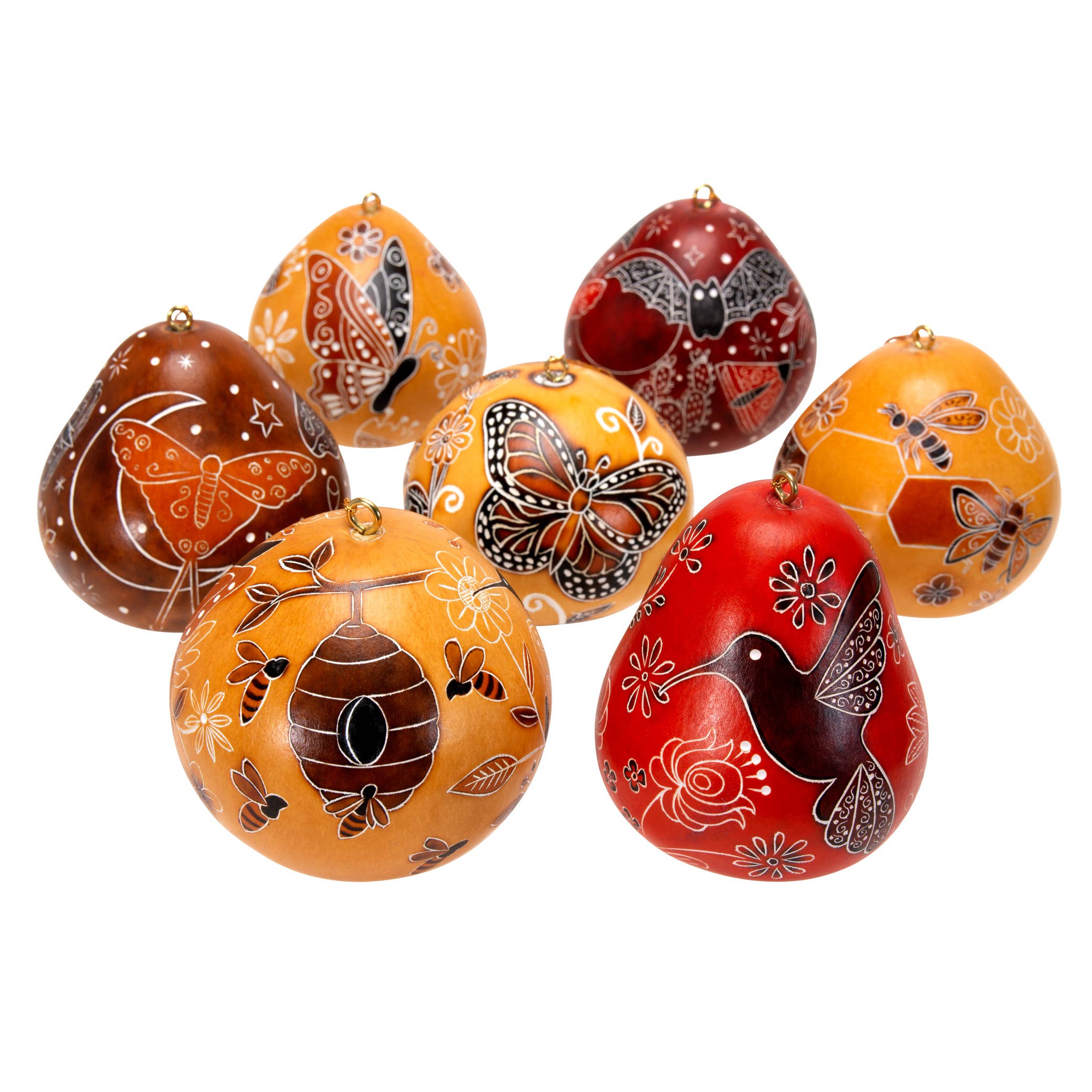 Lucuma Designs – wholesale Prydnad – Pollinator Mix - Kalebassprydnad - Inflyttningsgåva2