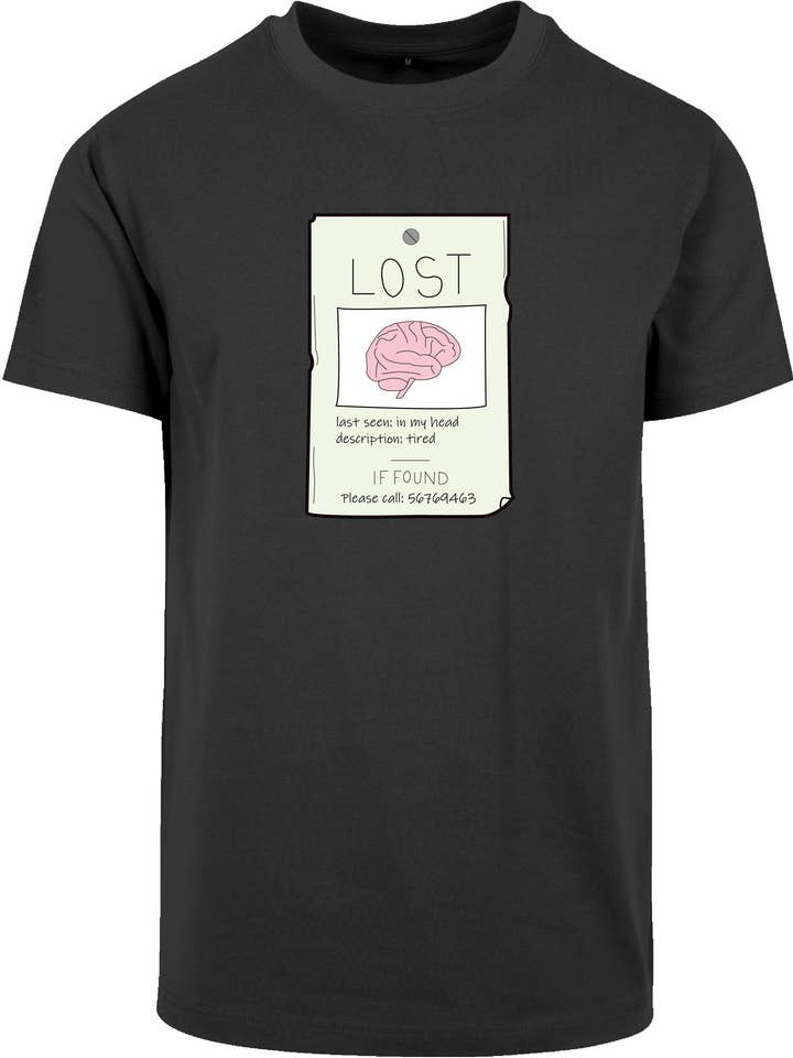 T-Shirt - Lost Brain für den Großhandel von PrintFreakz