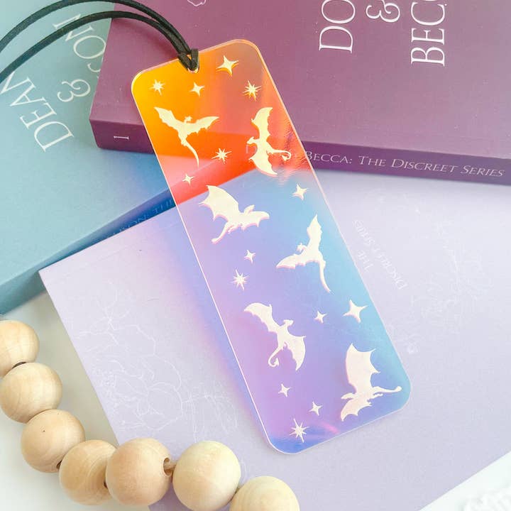 Between The Ink - Wholesale Bookmark - Dragons - Acrylic Bookmark