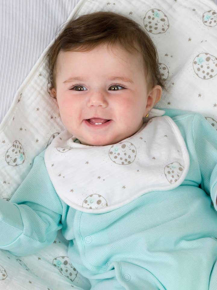 Lot de bavoirs pour nouveau-né multicolores pour la vente par Charanga