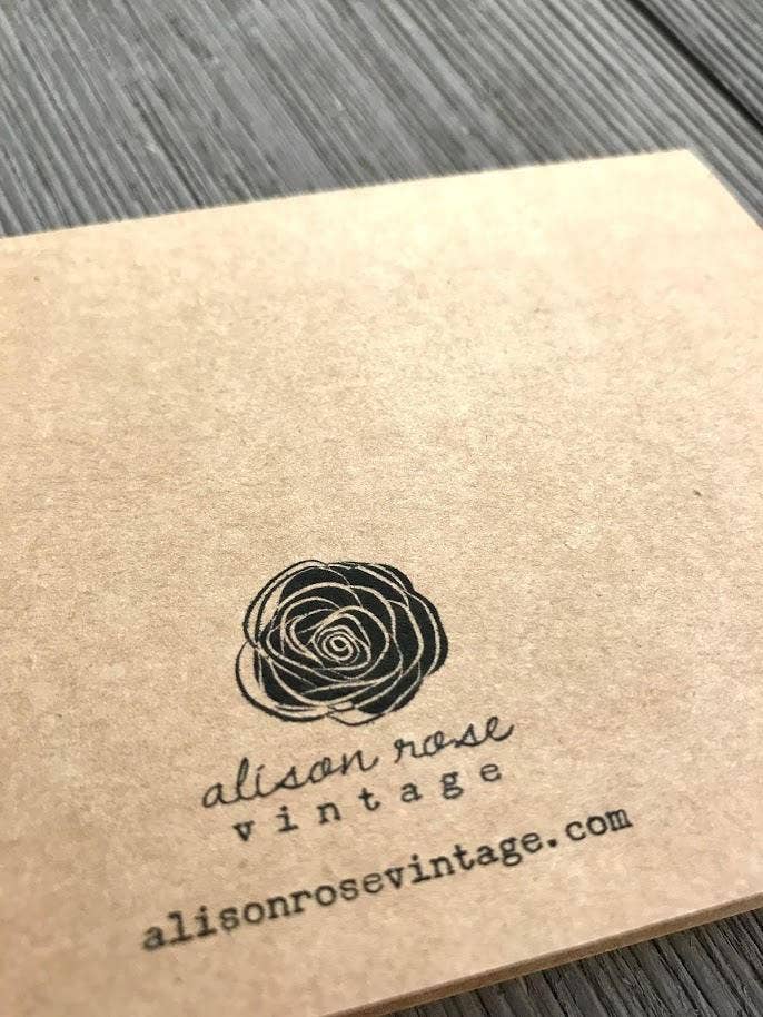 Alison Rose Vintage – wholesale Everyday greeting card – shine definition greeting card in typewriter font with sun6