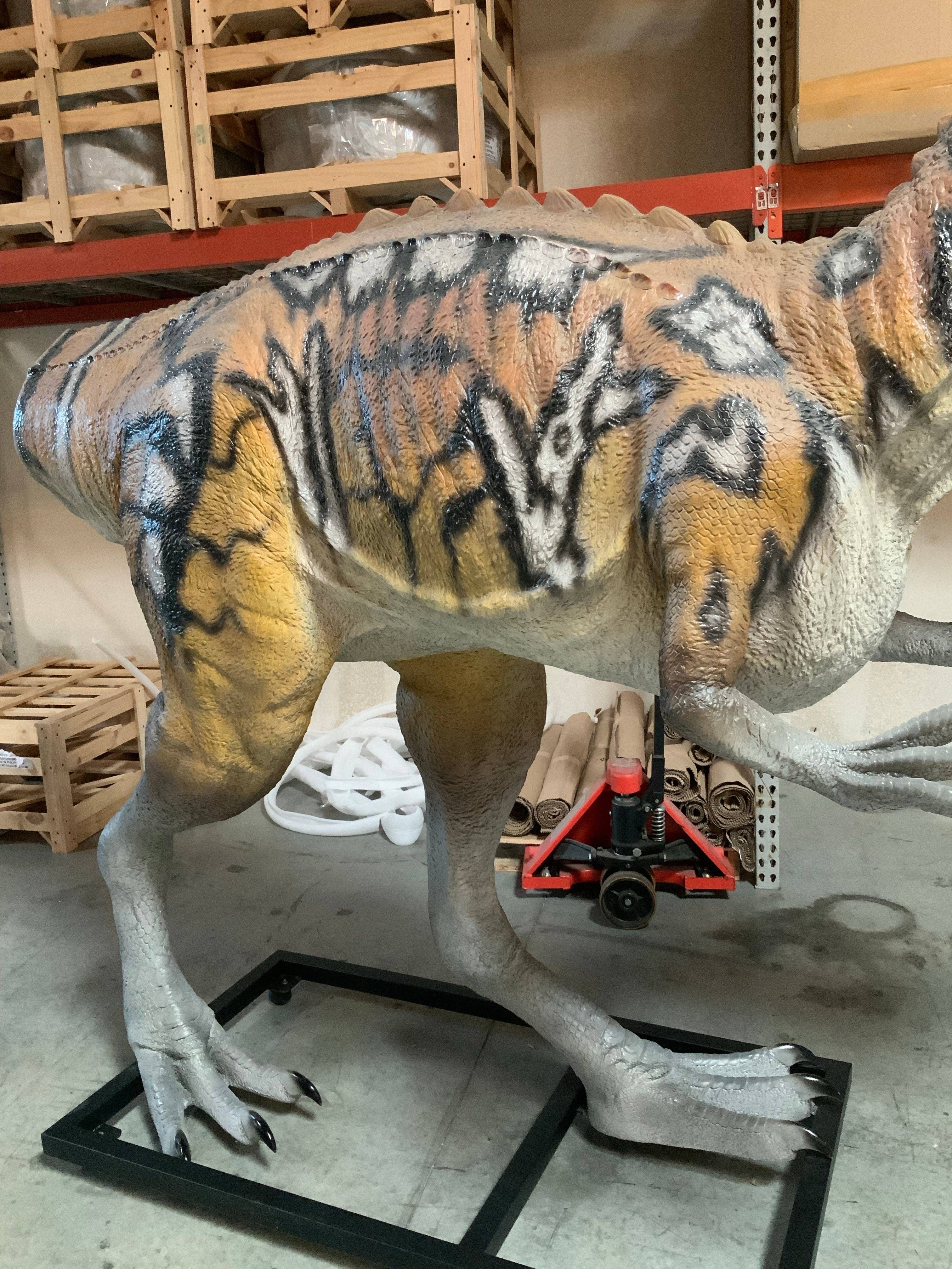 LM Treasures - Wholesale Figurine Toy - Kids - Australovenator Dinosaur Life Size Statue11