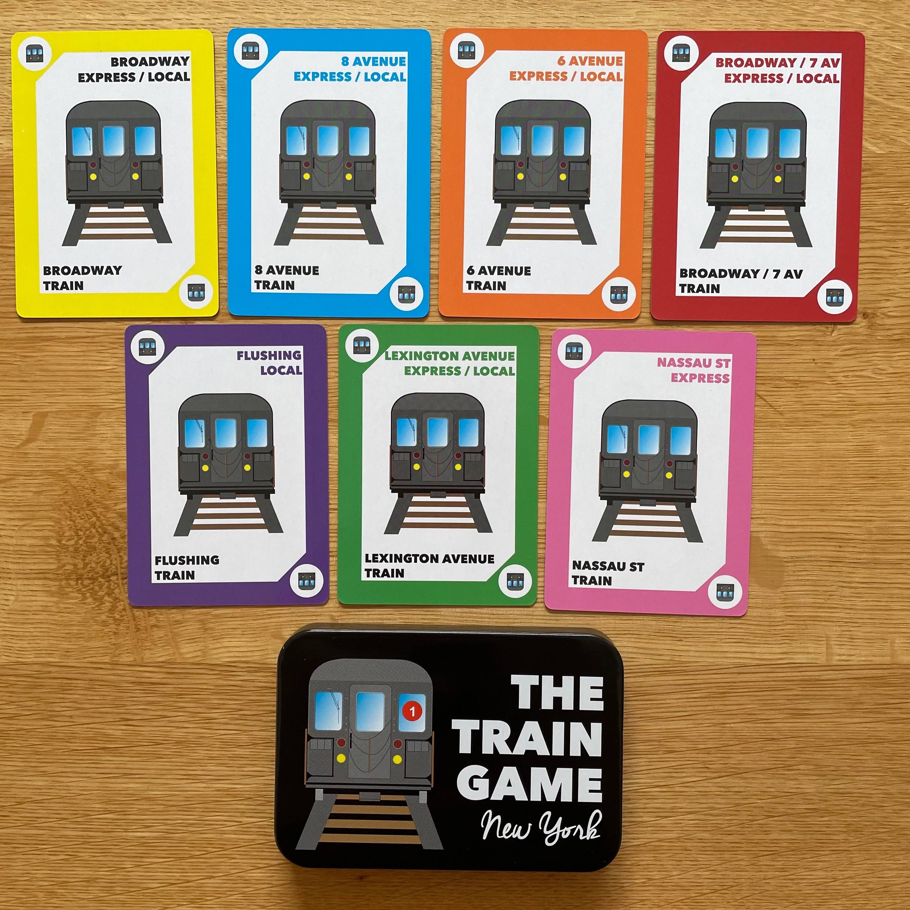 The Train Game - Wholesale Card Game - The Train Game New York Edition2