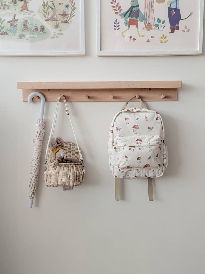 Mini Backpack - Mushroom - Menoum Menoum for wholesale by Shine on me Distribution