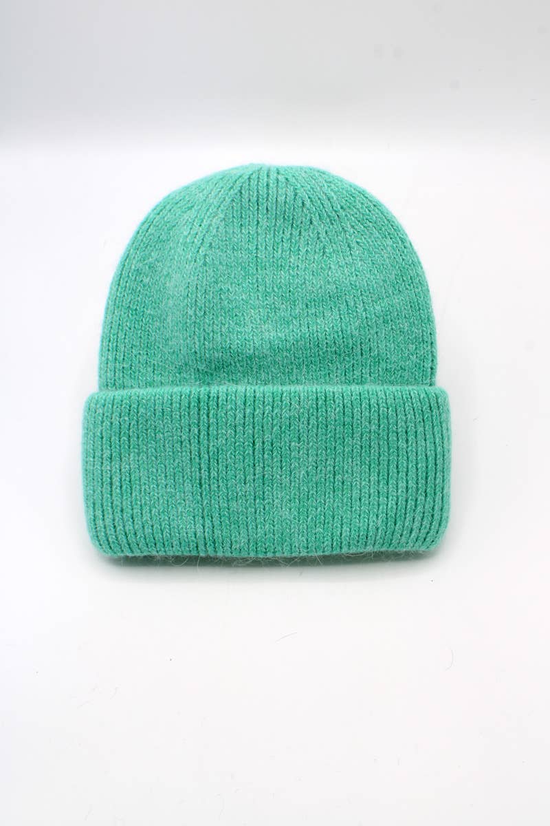 Hologramme Paris - Wholesale Beanie - Men's - Classic plain Angora hat20
