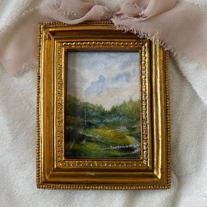 Mini Landscape - Pink Sunset for wholesale by Faded Fields