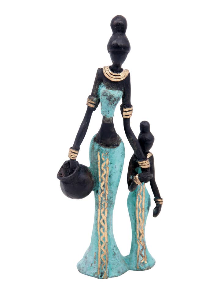 Bronze Mohamadi Dermé 20 cm turquesa n.º 7 por atacado de Lafi Bala