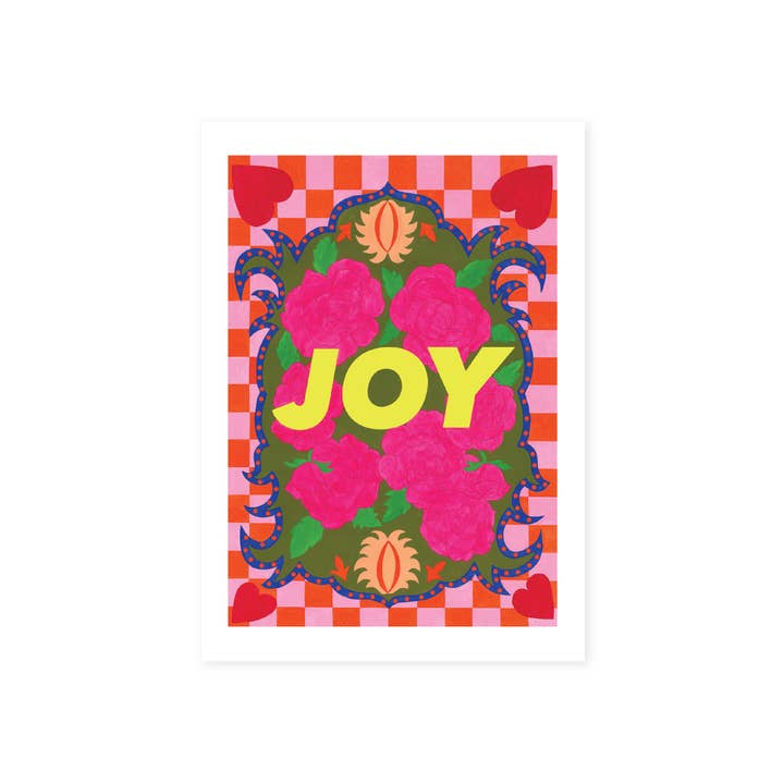 Glädjefulla Blommor Vykort för wholesale av East End Prints - Greetings Cards & Postcards