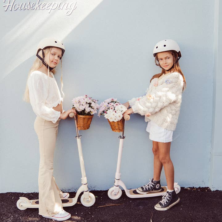 Banwood SL Europe - Vente Vélo et trottinette – enfant - TROTTINETTE MAXI VINTAGE BANWOOD - ROSE4