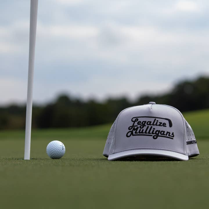 Shank It Golf - Wholesale Trucker hat – Unisex - Legalize Mulligans Gray Golf Hat1
