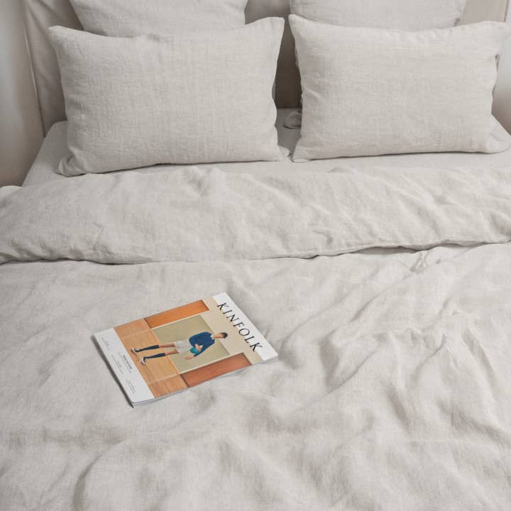 Linen Tales (We cover U.S. import duties) - Wholesale Bedding Set - Melange Linen Duvet Cover Set1