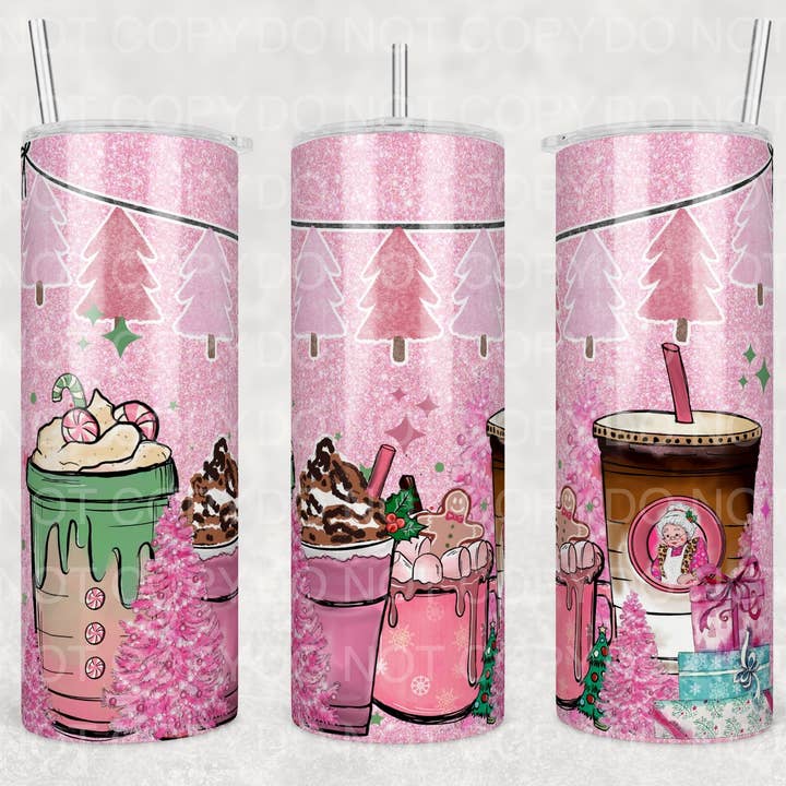 Pink Coffee for wholesale by Triple D's Tumblers n More