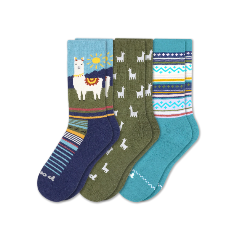 Pacas - Wholesale Socks - Women's - 3 Pack - Women's Crew Pacas Socks80