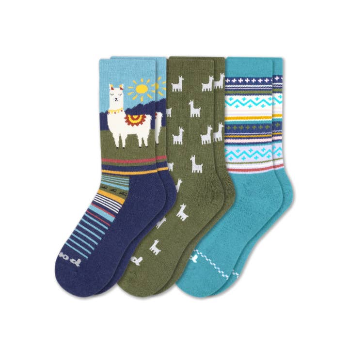 Pacas - Wholesale Socks - Women's - 3 Pack - Women's Crew Pacas Socks80