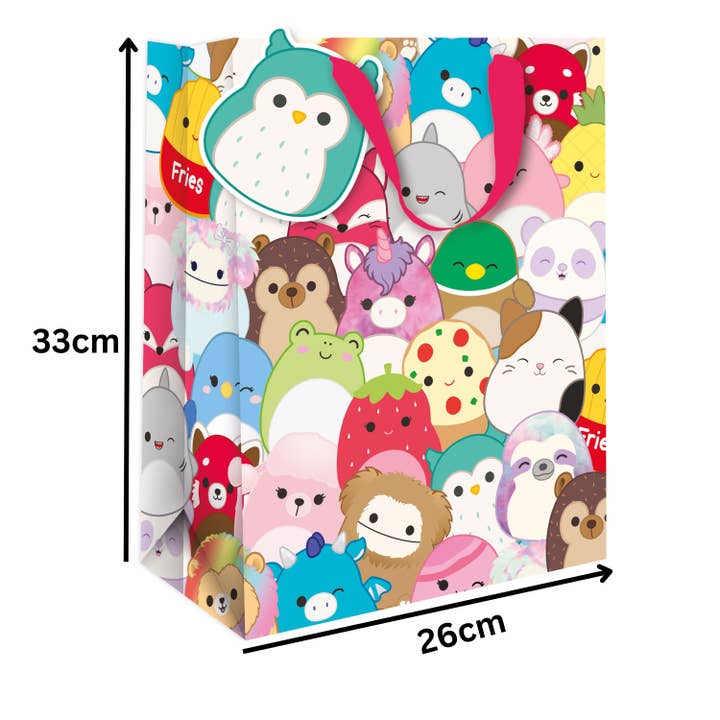 Danilo Promotions Ltd – wholesale Gift bag – Squishmallows Gift Bag1