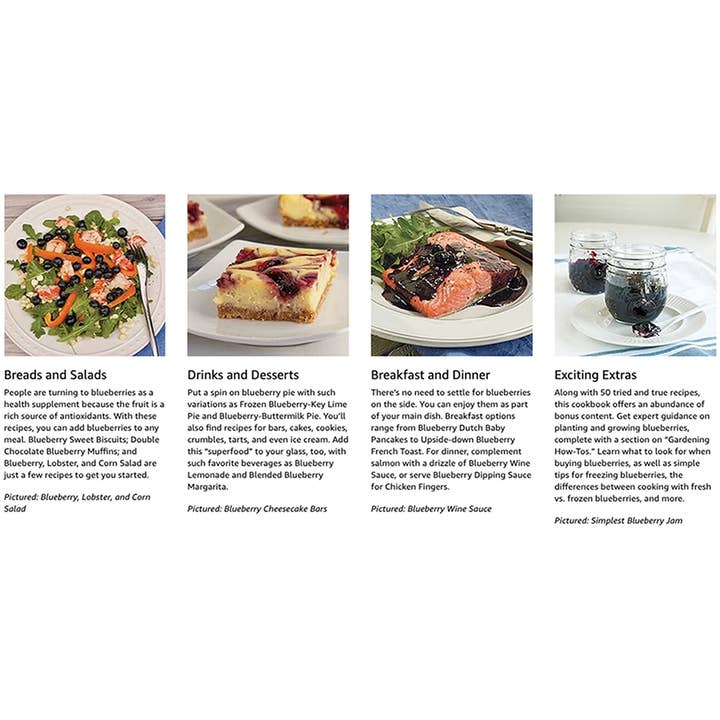 AdventureKEEN - Wholesale Cookbooks & Food - Blueberries Cookbook9