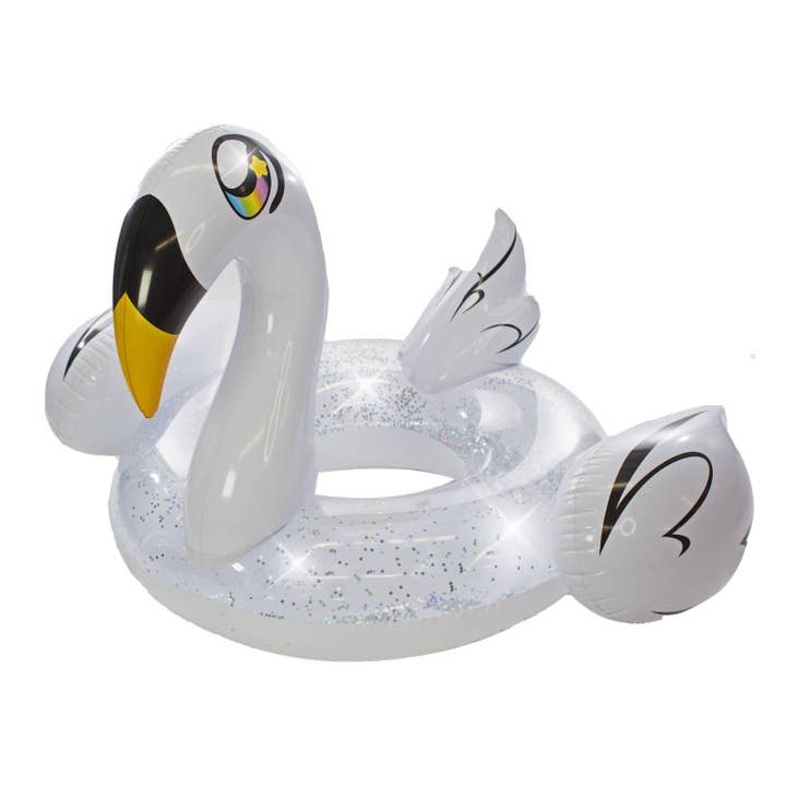 Jumbo Swan with Wings Pool Tube 48" PoolCandy for wholesale by PoolCandy