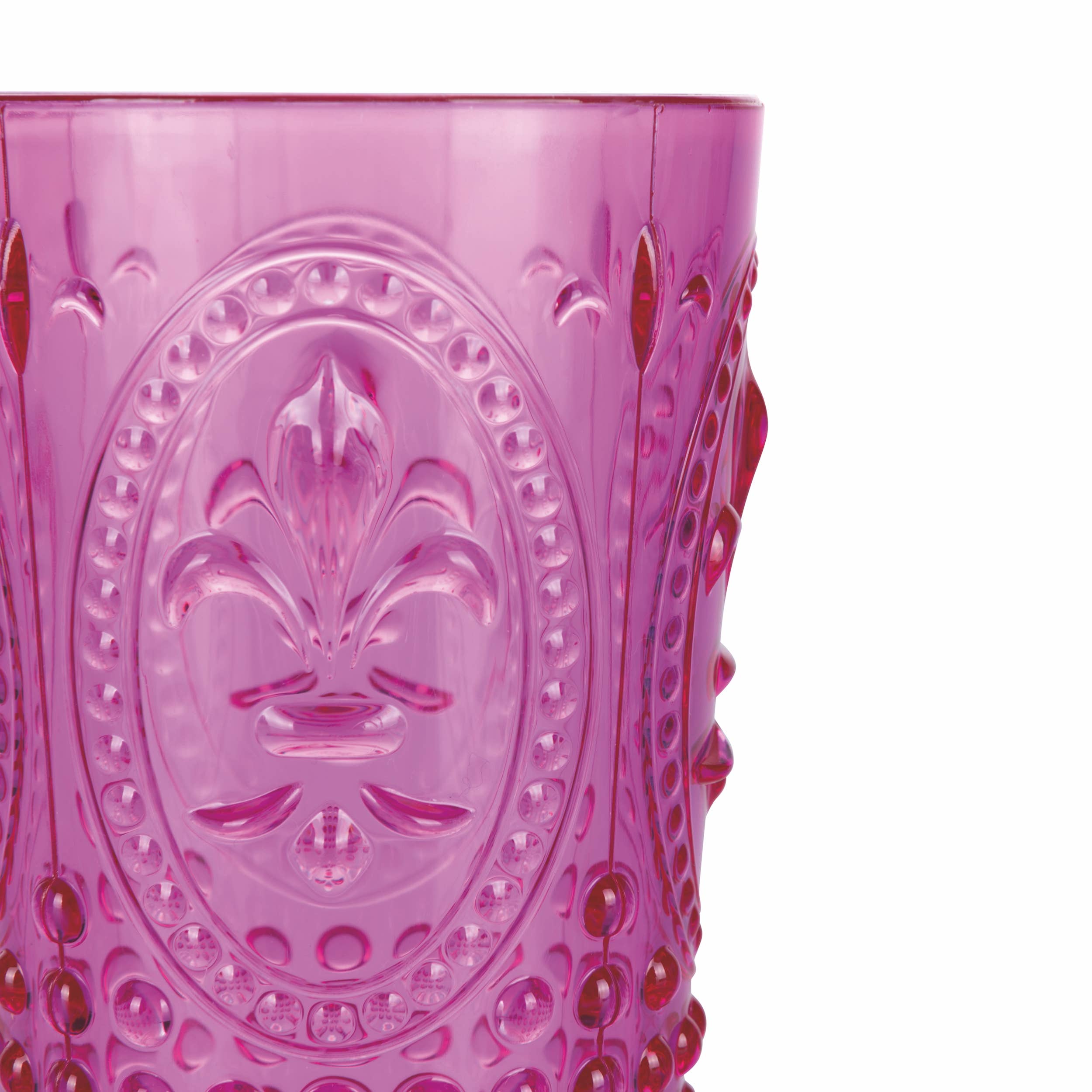 VdE Tivoli 1996 - Wholesale Drinking Glass/Cup - FASHION PINK GLASS 400ML1