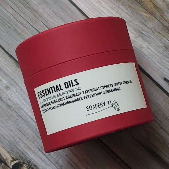 Mini Essential Oils Set | 11 x 5ml Winter Aromatherapy Collection for wholesale by Soapery 21