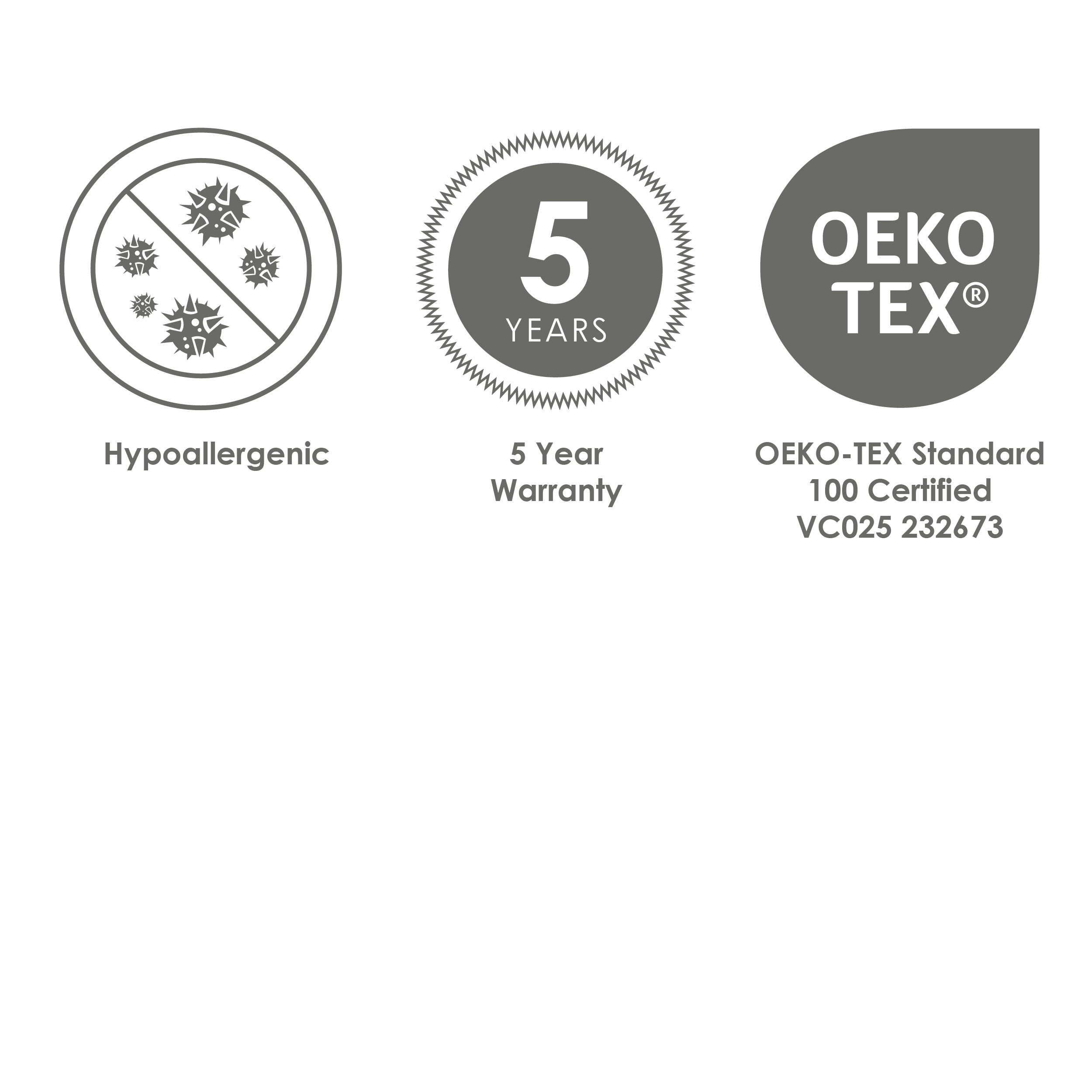 Canadian Down & Feather Company - Vente Housses de couette - Couette alternative en duvet microfibre gel6