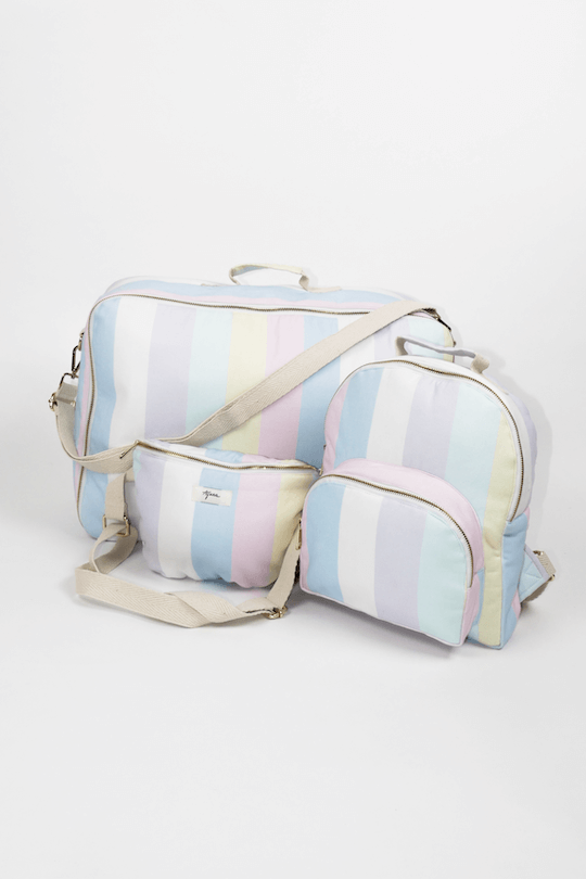 Ayuna - Wholesale Belt Bag - Women's - Cotton banana - Pastel rainbow4