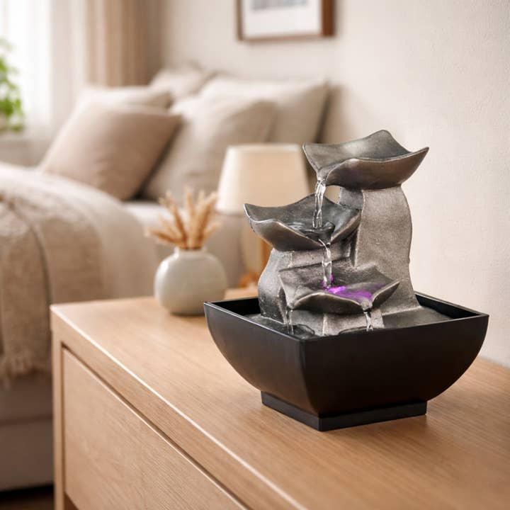 Boro Indoor Fountain - Zen Atmosphere Gift Decor Idea for wholesale by Zen'Arôme