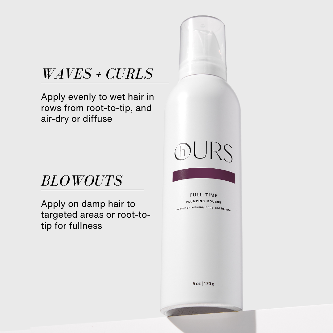 Hours Haircare - Wholesale Hair Styling Gel/Mousse - Full-Time Plumping Mousse2